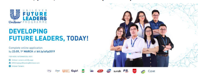 [Toàn Quốc] Unilever Future Leaders Programme 2019 - Chương Trình Quản ...